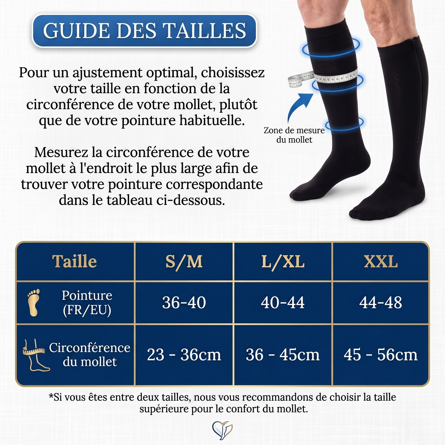 Bas de Contention Zippés - Mollia™
