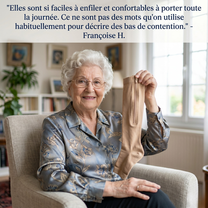 Bas de Contention Zippés - Mollia™