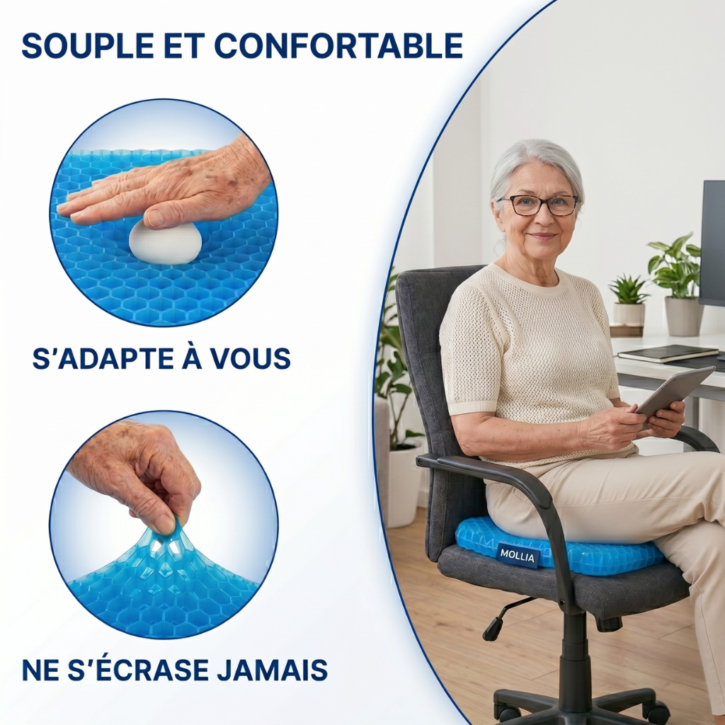 Coussin en Gel - Mollia™